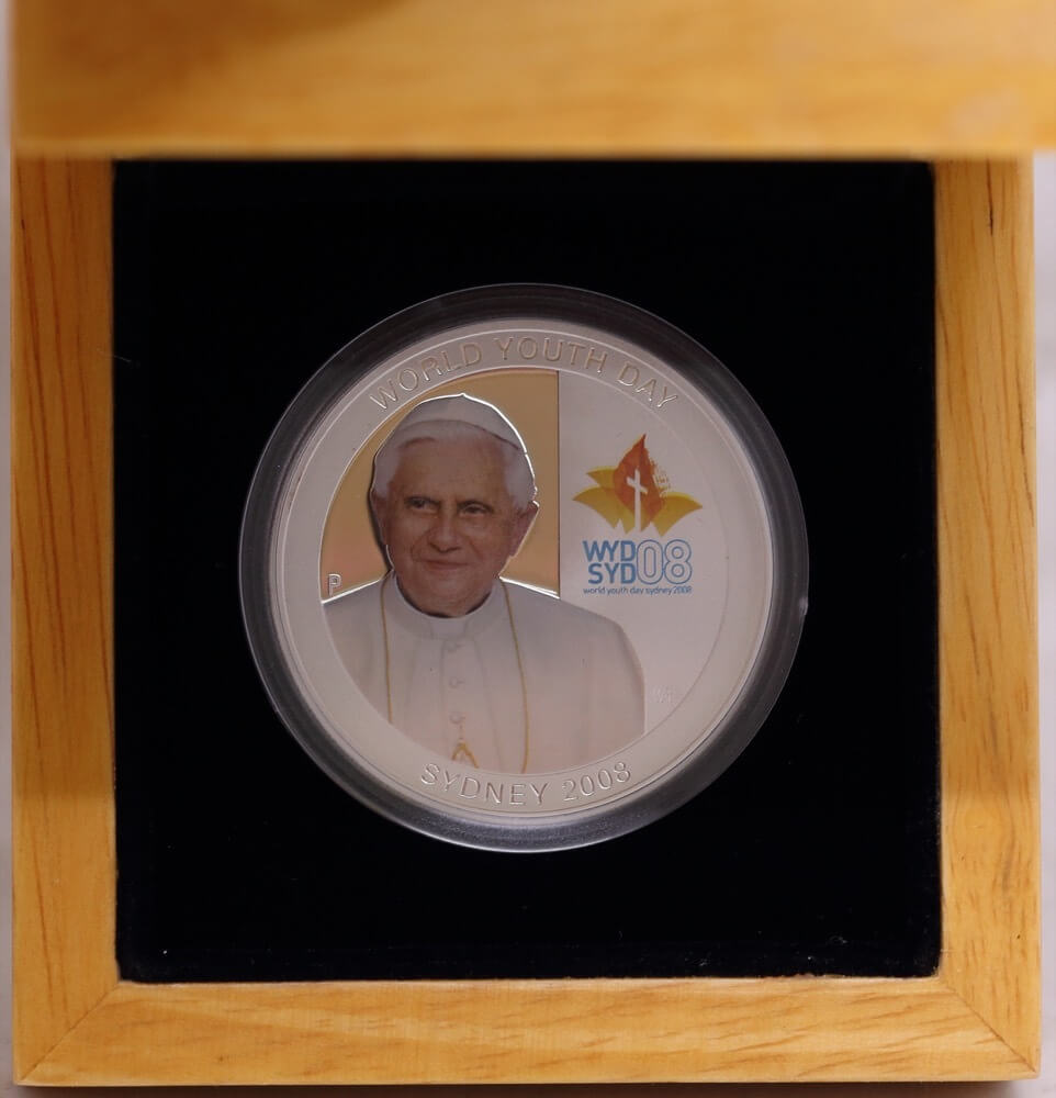 2008 Silver One Ounce Proof Coin World Youth Day product image