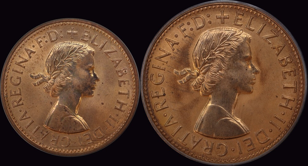 1961 Perth Proof Pair Penny & Halfpenny (PCGS PR65RD)