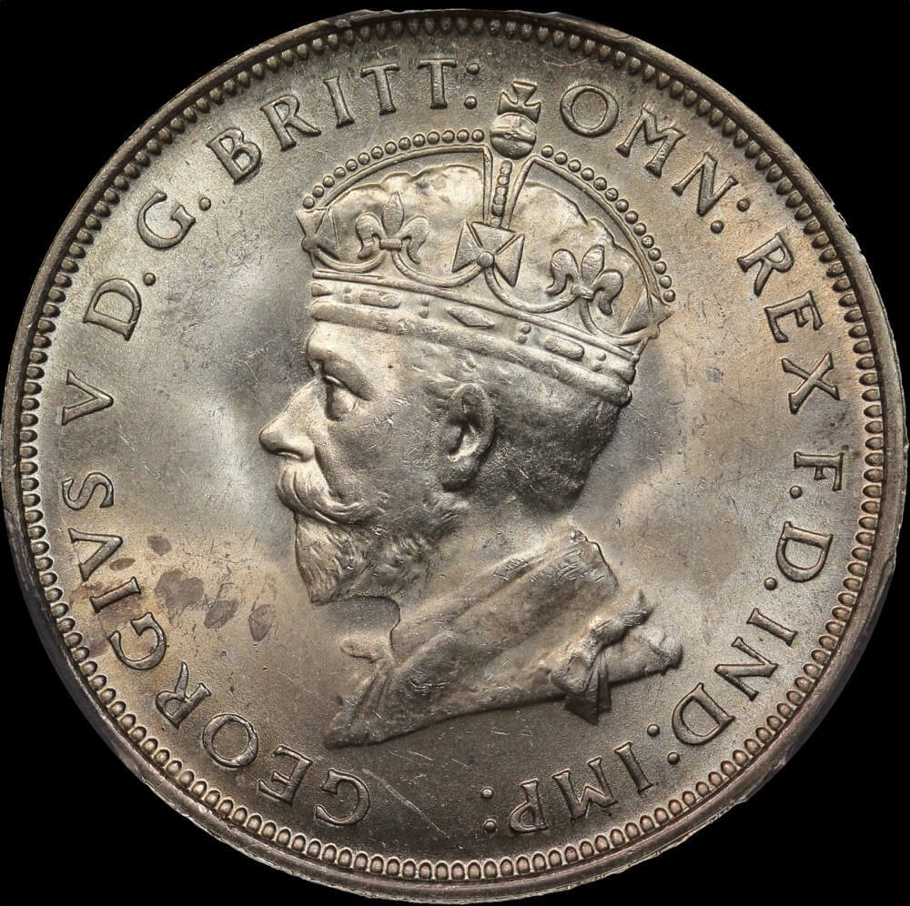 1927 Florin Canberra Choice Unc (PCGS MS63)