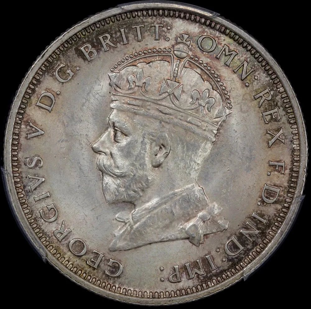 1927 Florin Canberra Choice Unc (PCGS MS64)