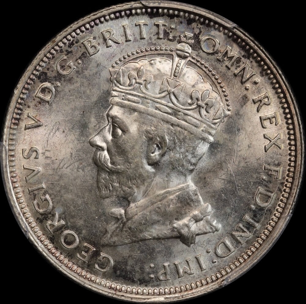 1927 Florin Canberra Unc (PCGS MS62)