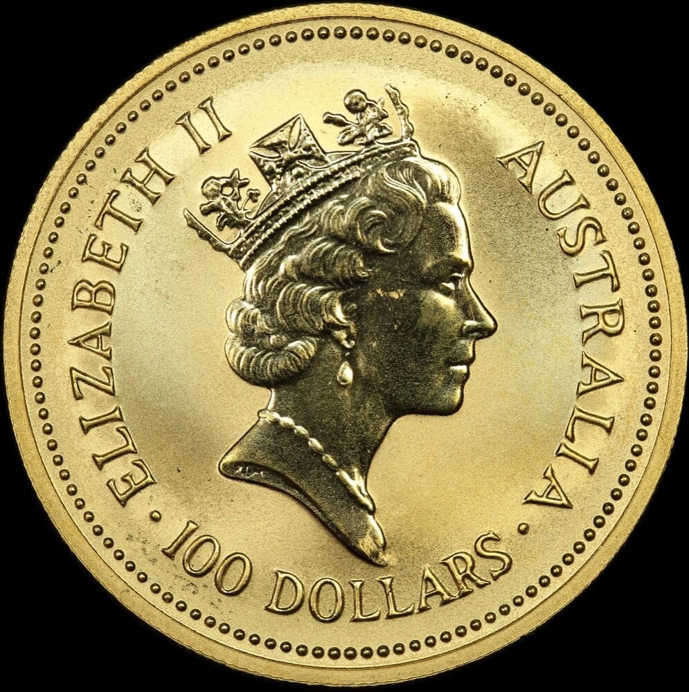 1987 Gold One Ounce Gold Nugget Coin Welcome Stranger