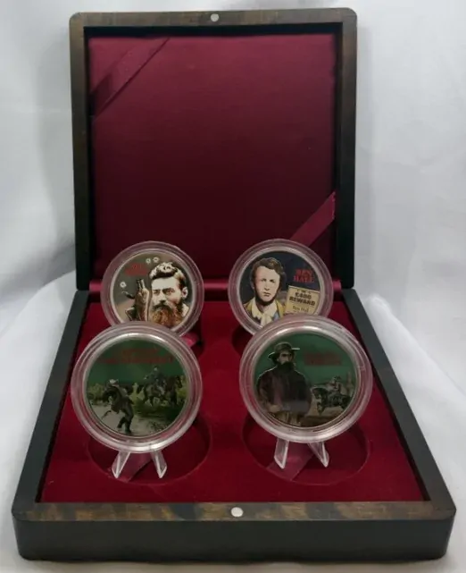 2003 Silver 2 Ounce 4 Coin Proof Set Bushrangers