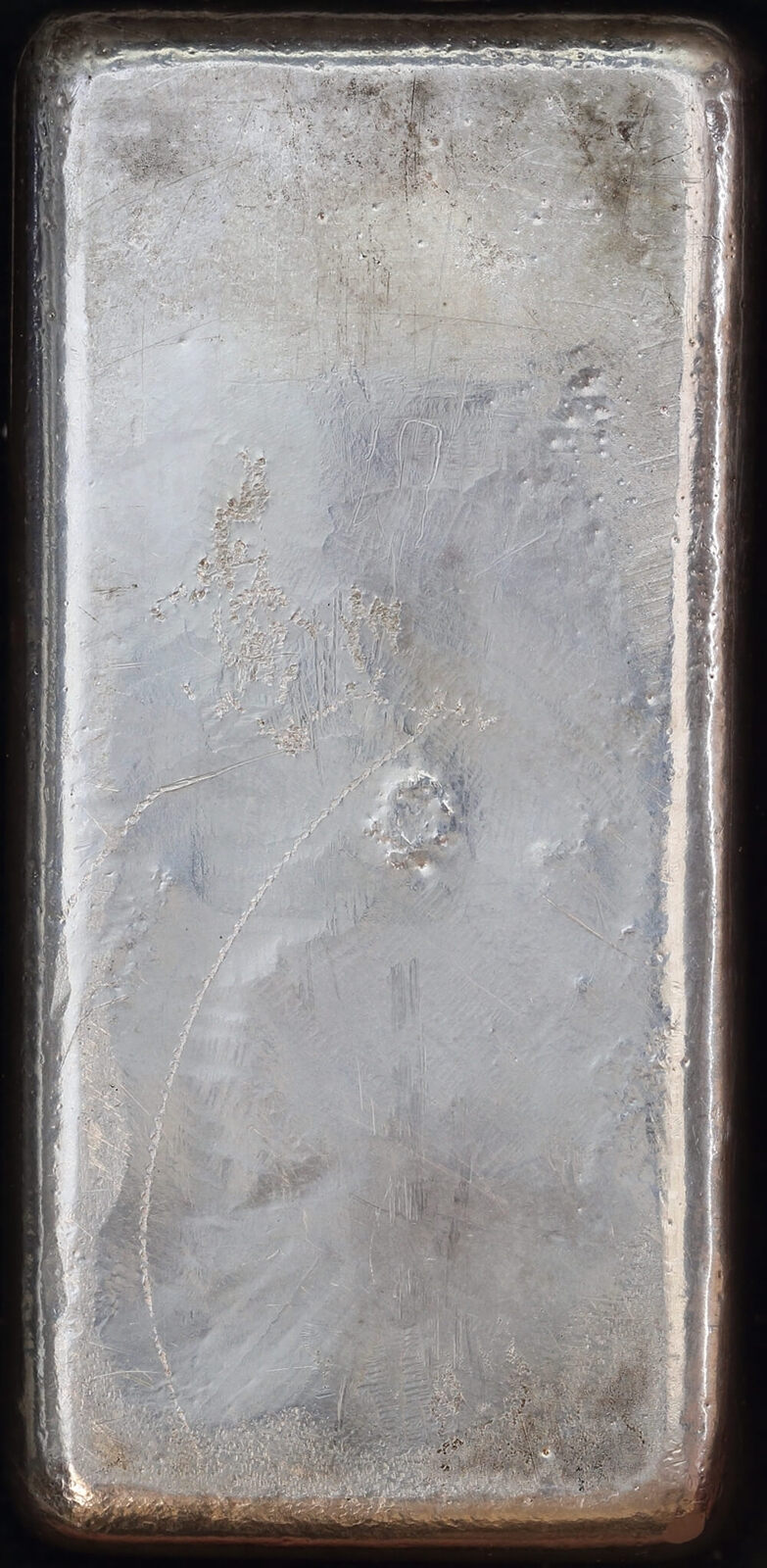 Perth Mint Silver 50ozt Cast Ingot 99.9% Pure