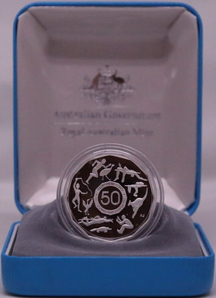 2006 50 Cent Silver Proof Commonwealth Games Student Design product image