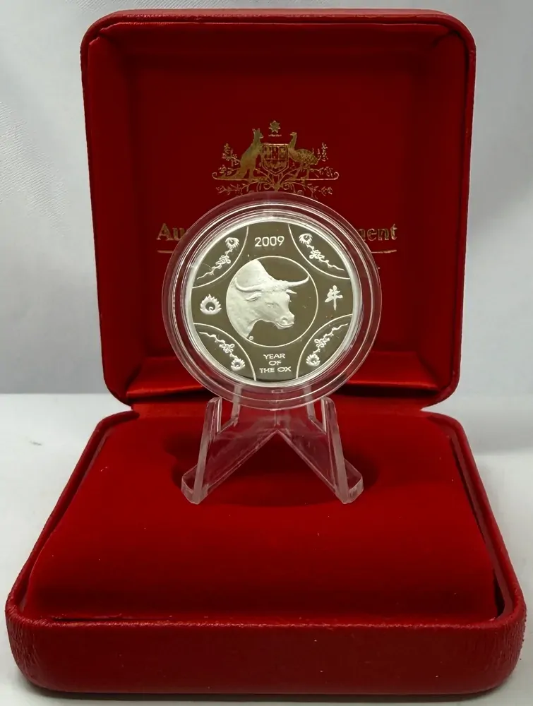 2009 1 Dollar Silver Proof Year of the Ox product image