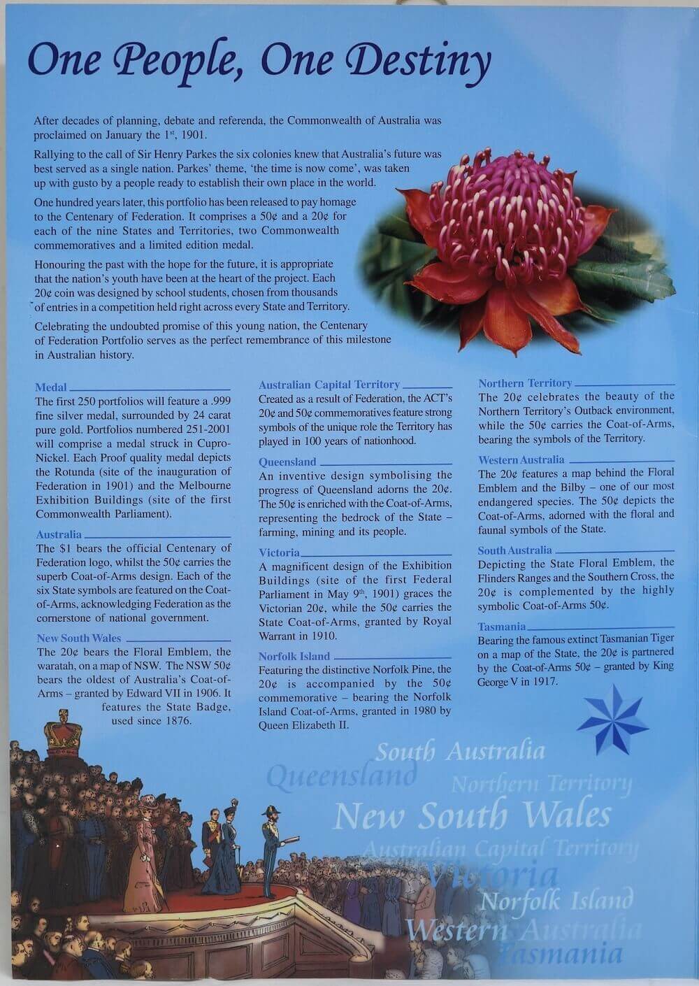 2001 Centenary of Federation Unofficial 20 Coin Set Uncirculated product image