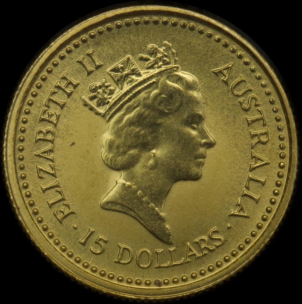 1987 Gold Tenth Ounce Specimen Coin Nugget - Little Hero