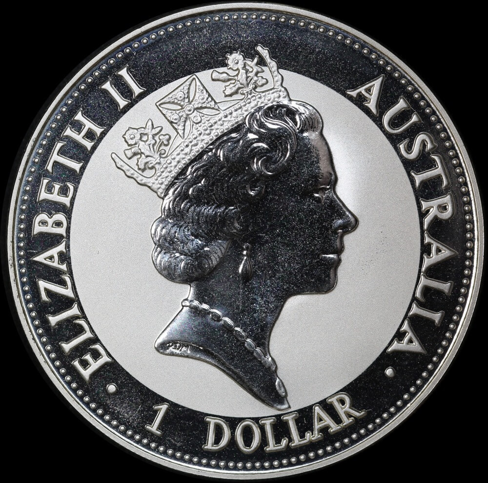 1992 Silver One Ounce Kookaburra Specimen Coin