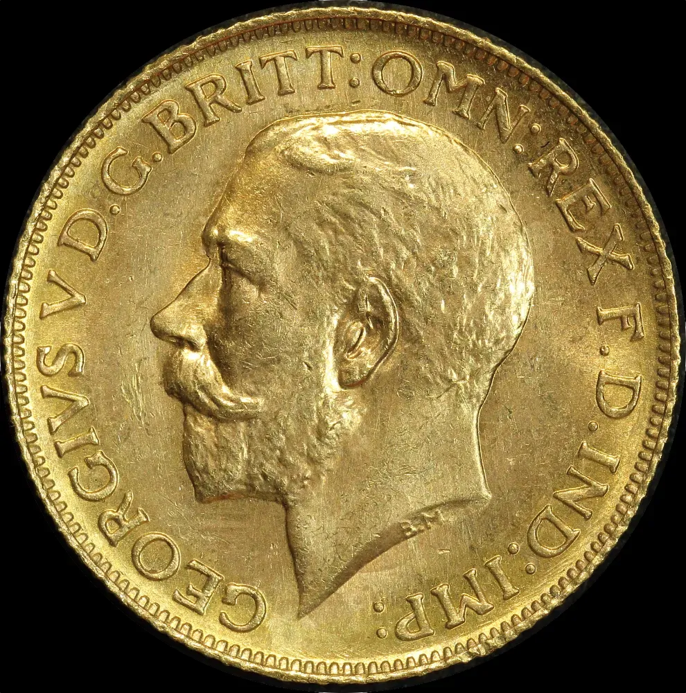 1925 Gold Sovereign George V S#3996 Uncirculated