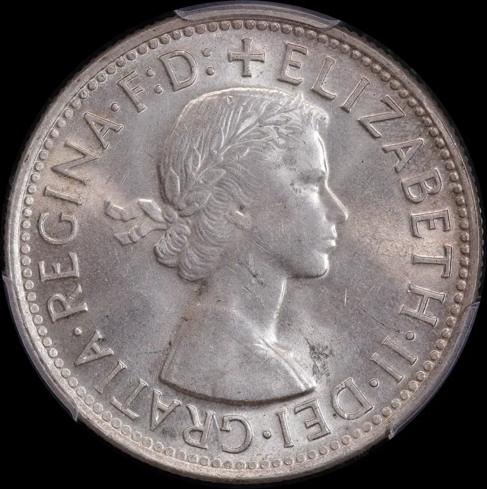 1954 Florin Royal Visit Choice Unc (PCGS MS63)