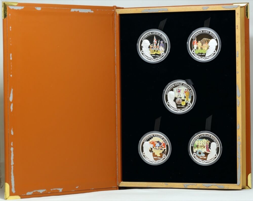 2008 Silver Five Coin Set - Early Governors of Australia product image