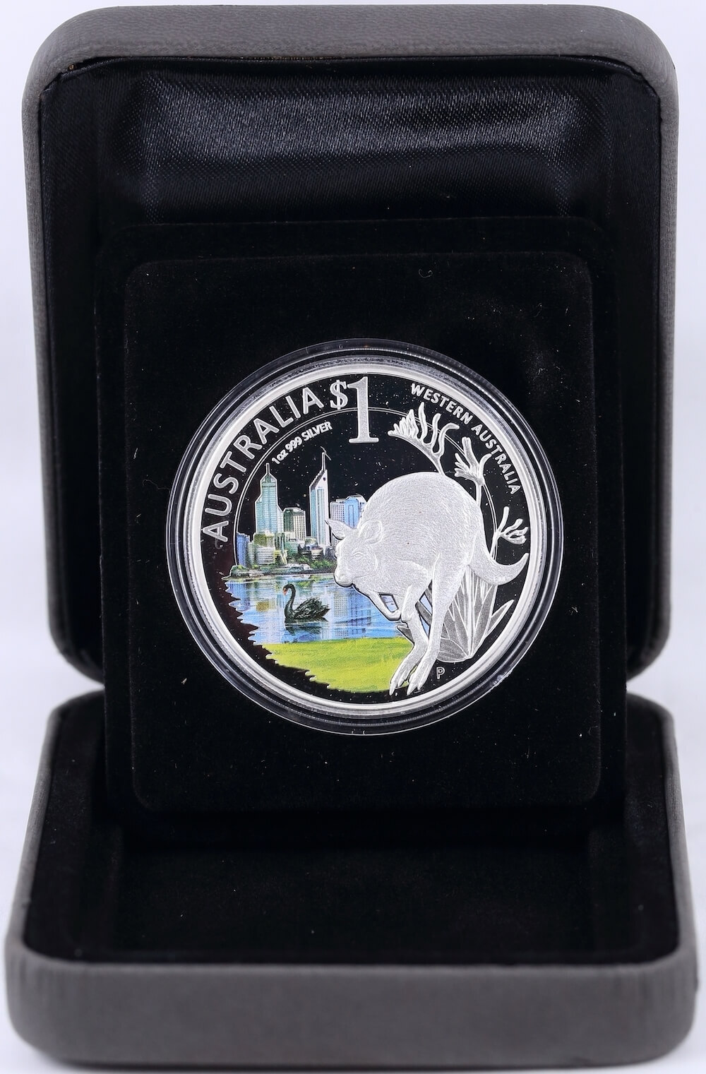 2011 Silver 1 Ounce Proof Coin Celebrate Australia WA Perth ANDA Show product image