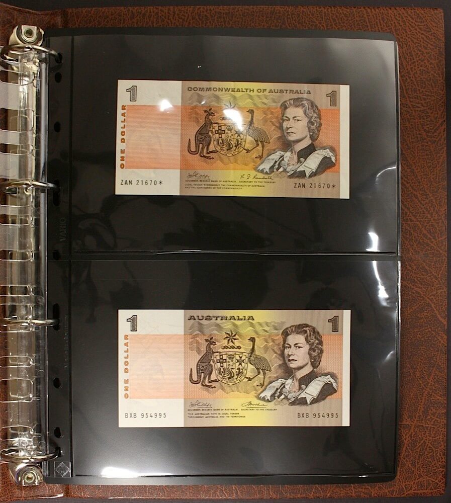 Lighthouse Supreme Banknote Album - Holds 60 Banknotes in Acid Free Pages