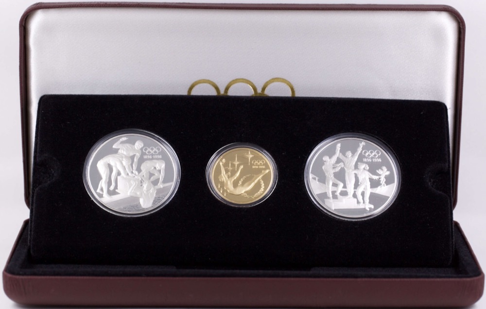 1993 IOC Gold and Silver 3 Coin Set - Australia