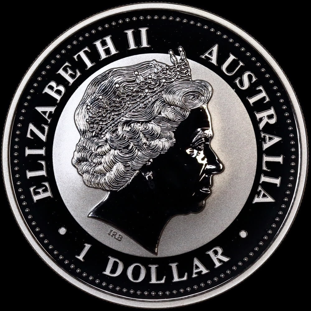 2002 Silver 1 Ounce Unc Coin Kookaburra product image