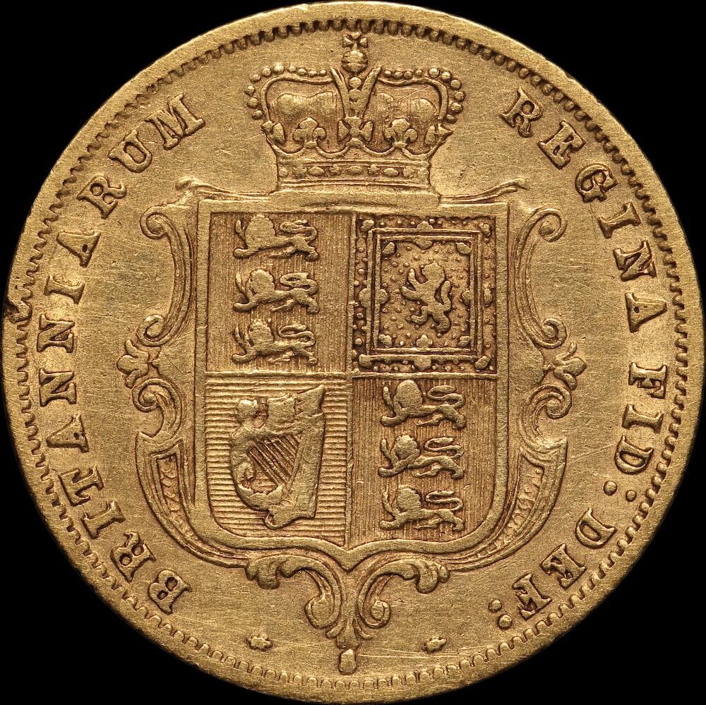 1883 Sydney Young Head Half Sovereign 5/3 Fine