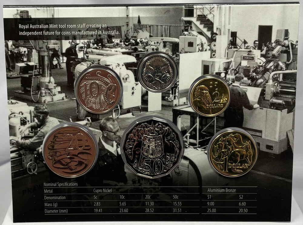 Australia 2011 Uncirculated Mint Coin Set  Circulating Coin Designs product image