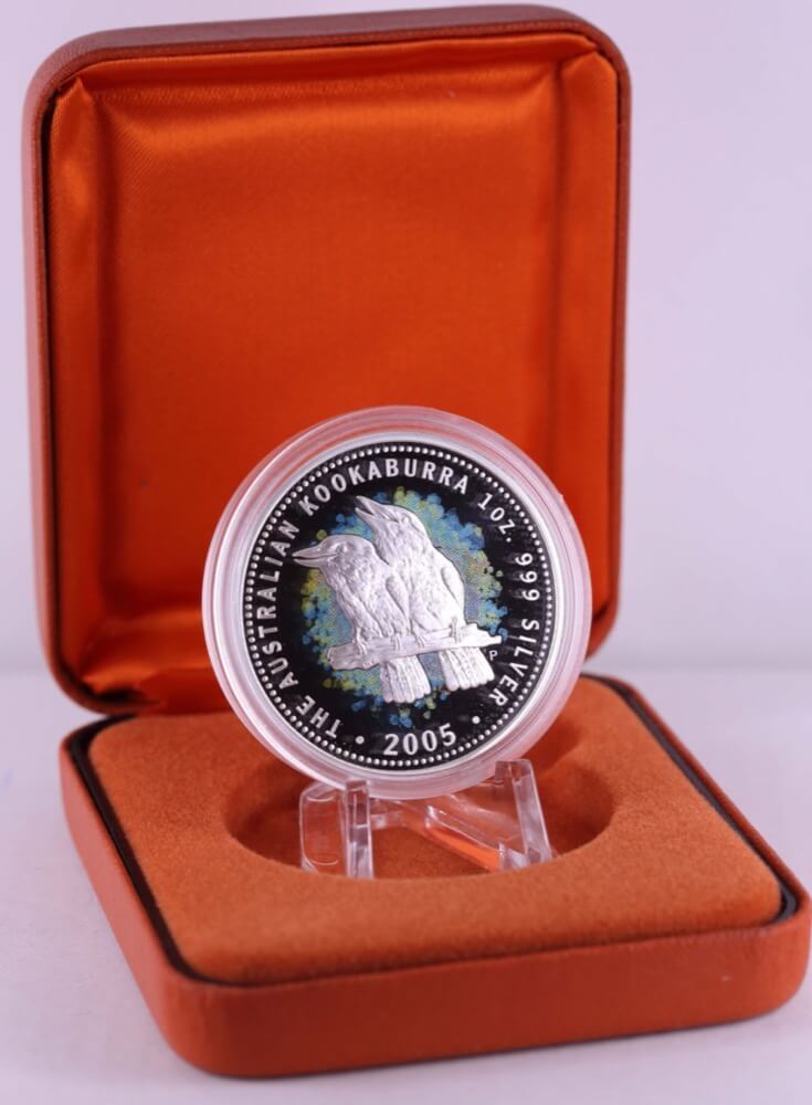 2005 Silver One Ounce Proof Coin Kookaburra