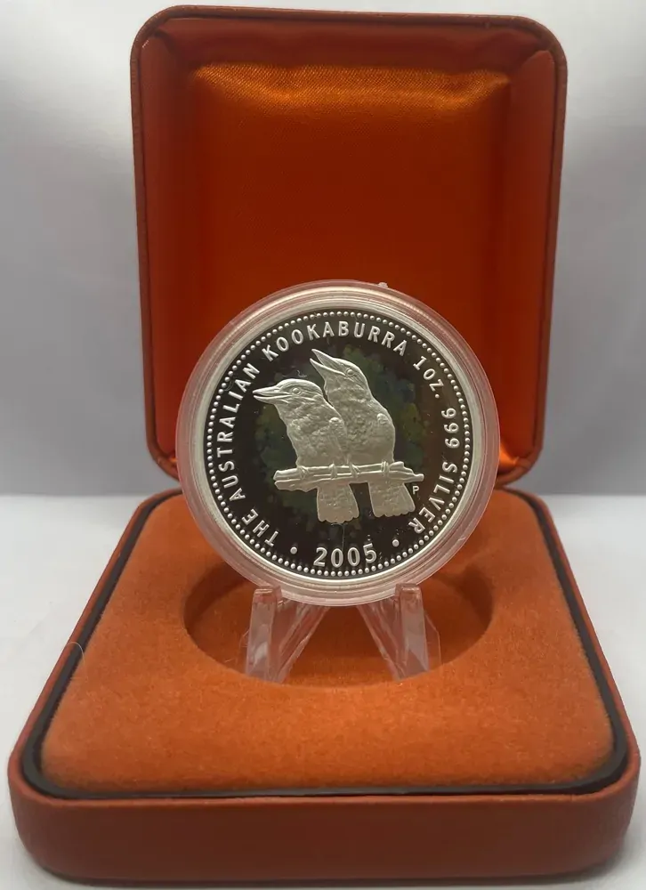 2005 Silver 1 Ounce Proof Coin Kookaburra