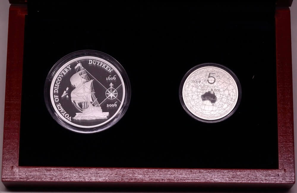 2006 Duyfken Silver Two Coin Set Netherlands / Australia product image