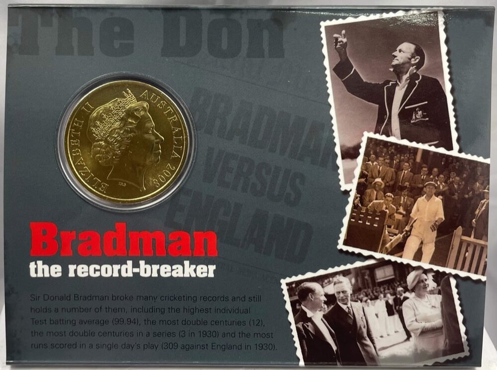 2008 5 Dollar Uncirculated Coin The Don 100th Anniversary of Birth product image