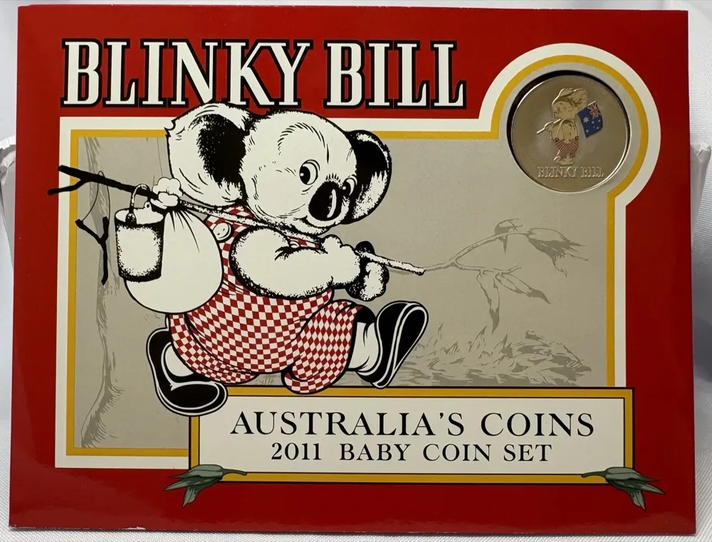Australia 2011 Baby Uncirculated Mint Coin Set Blinky Bill