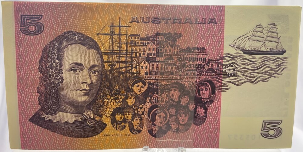 1991 $5 Note Bundle Paper Fraser/Cole R213 Uncirculated