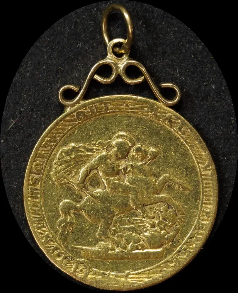 1817 Gold Sovereign King George III S#3785 Very Good