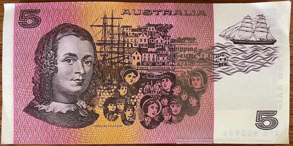 1990 $5 Note Bundle R212 Fraser/Higgins Uncirculated