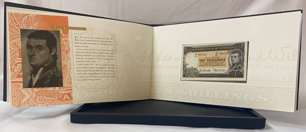 1991 Banknote Portfolio 25th Anniversary Of Decimal Currency