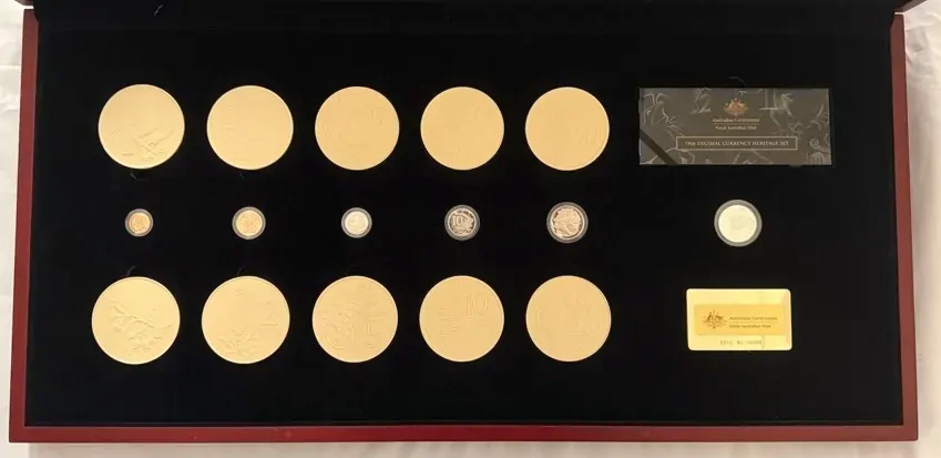 2010 Decimal Currency Heritage Set