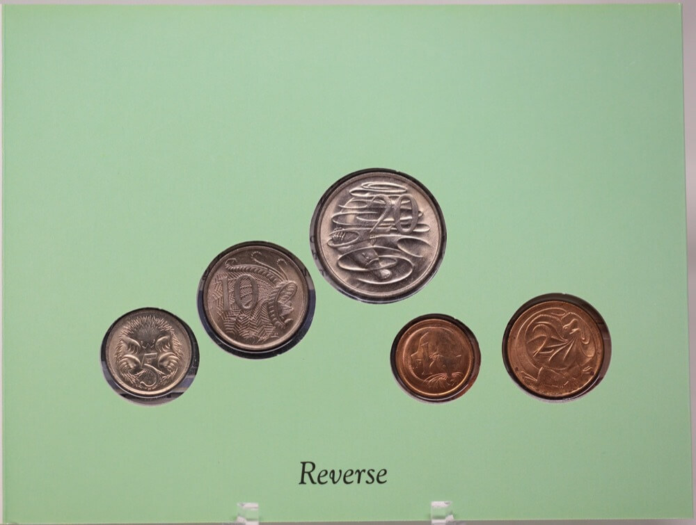 Australia 1967 Unofficial Uncirculated Mint Coin Set (No 50c)