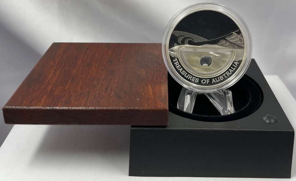 2011 Silver One Ounce Proof Coin Treasures Of Australia Pearls