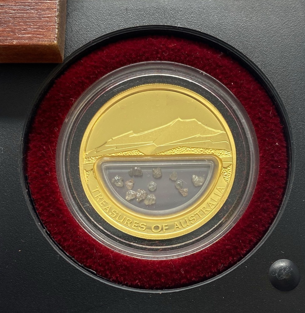 2009 Gold One Ounce Proof Coin Treasures of Australia Diamonds product image