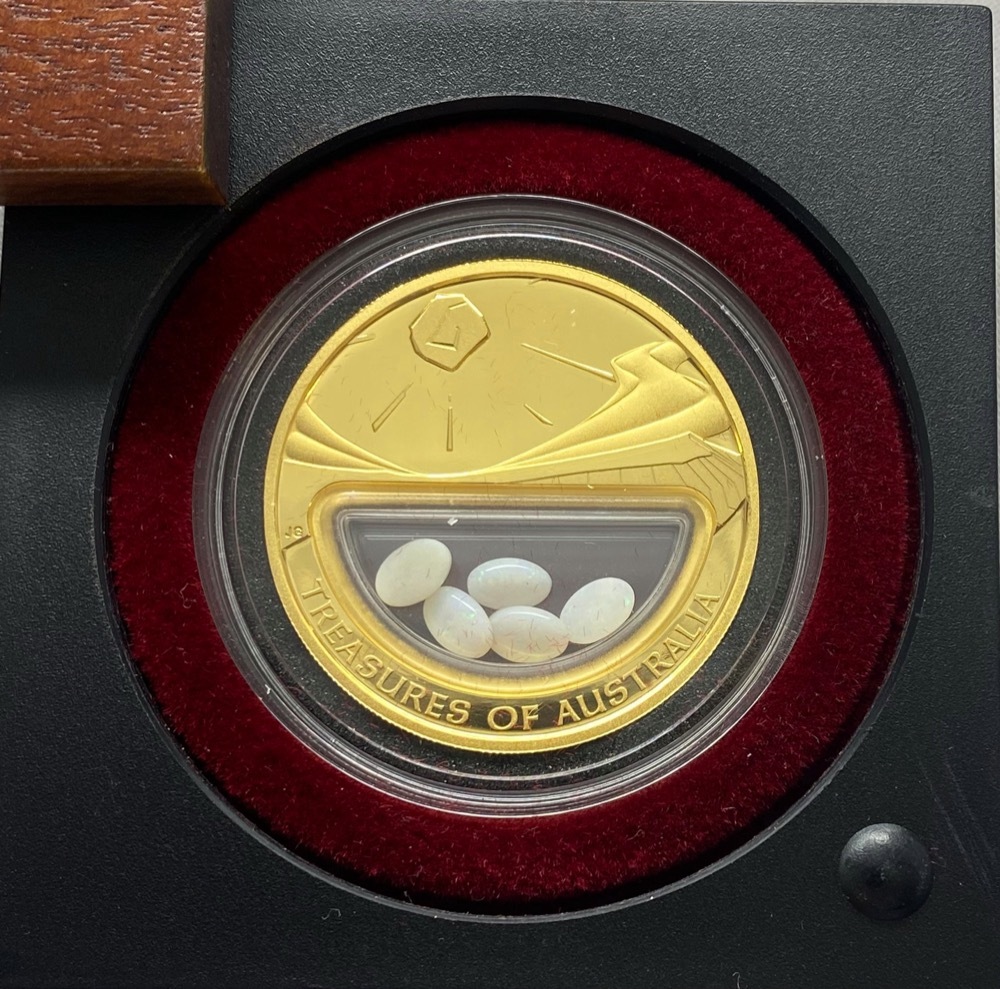 2008 Gold 1 Ounce Proof Coin Treasures of Australia Opals product image