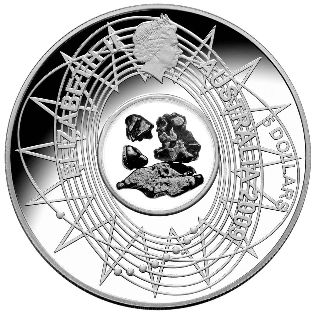 2009 Silver 5 Dollar Proof Coin Meteorite product image