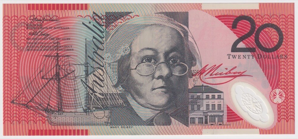 2002 $20 Note MacFarlane/Henry Standard Prefix R420 Uncirculated
