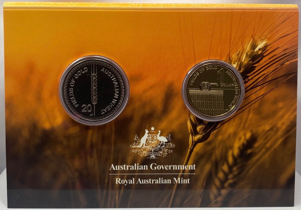 2012 $1 proof coin WHEAT Fields of Gold Special Edition Only 7502 made Harvester
