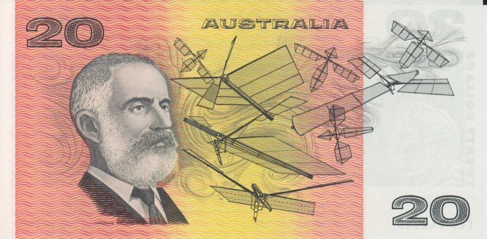 1988 $20 Note Gothic Serials Johnston/Fraser R409B Uncirculated