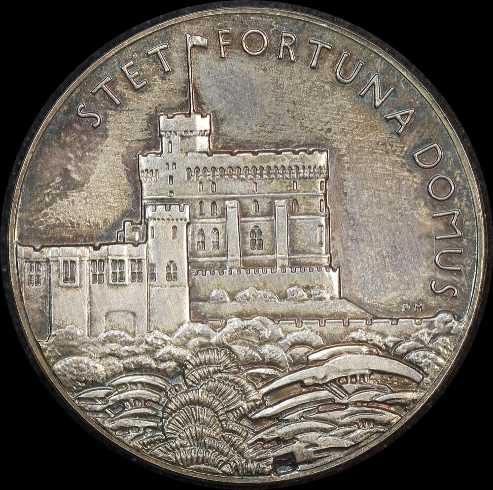 Great Britain 1935 Silver Jubilee Medallion (32mm) in Presentation Case Uncirculated