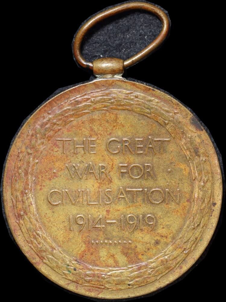 Australia WWI Victory Medal Private AEB Fender 4th Battalion KIA France 1916 product image