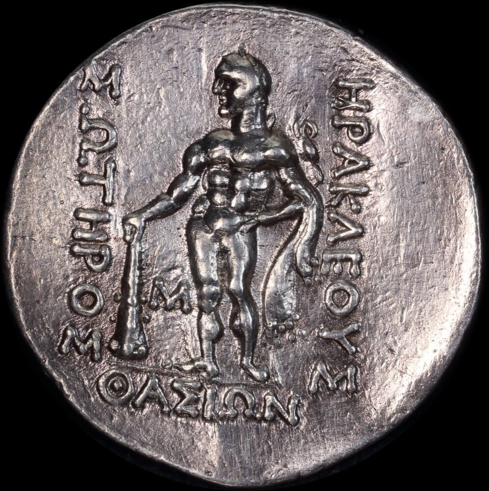 Ancient Greece (Thrace / Thasos)  after 148 BC Silver Tetradrachm S# 1635 good VF