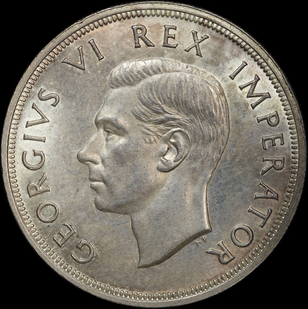 South Africa 1947 Silver 5 Shillings KM#31 Uncirculated product image