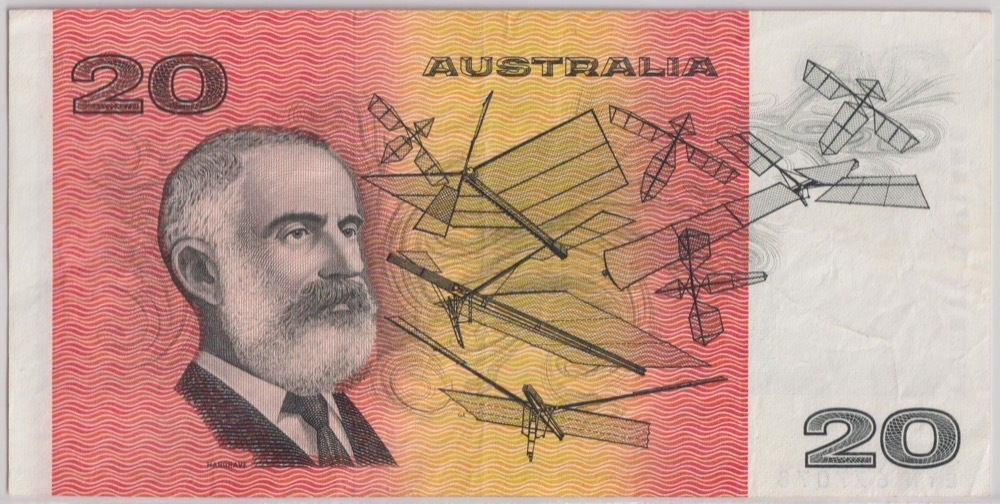 1990 $20 Error Note Fraser/Higgins R412 Inverted Sheet PCGS VF30 PPQ