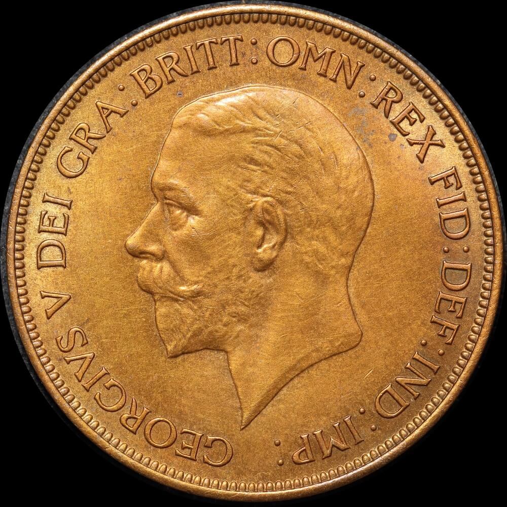 1936 Copper Penny George V S#4055 Uncirculated product image
