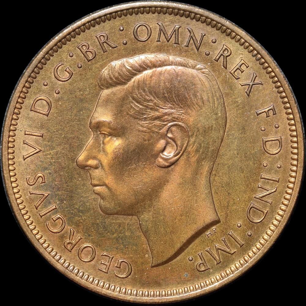 1937 Copper Penny George VI S#4114 Uncirculated product image