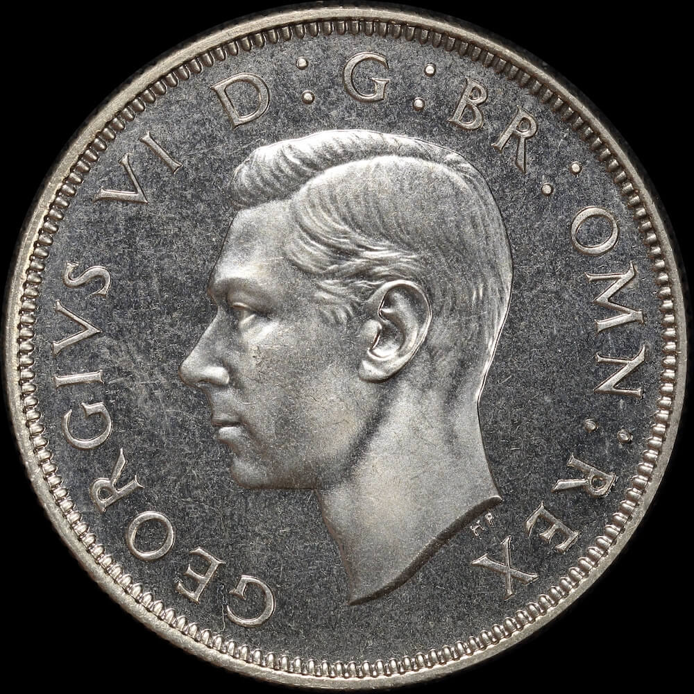 1937 Silver Proof Florin George VI S#4080 FDC product image