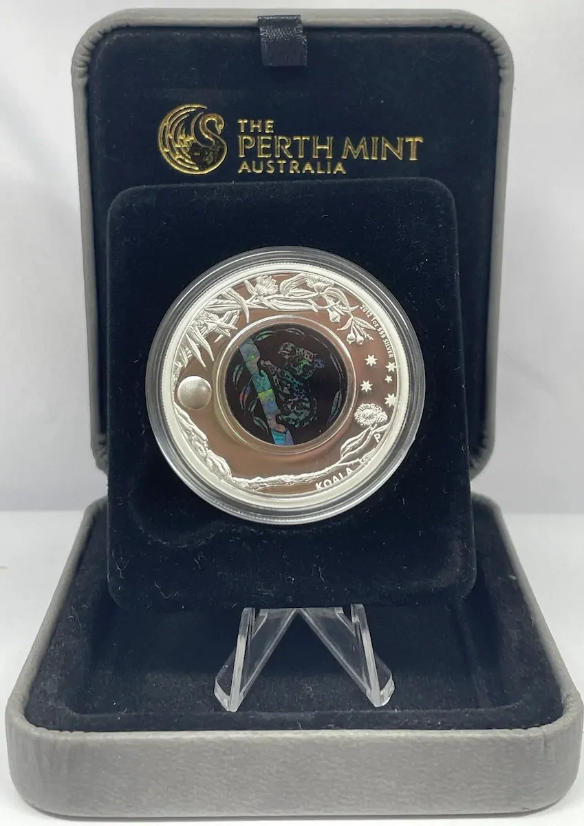 2012 Silver 1 Ounce Proof Coin Opal Koala