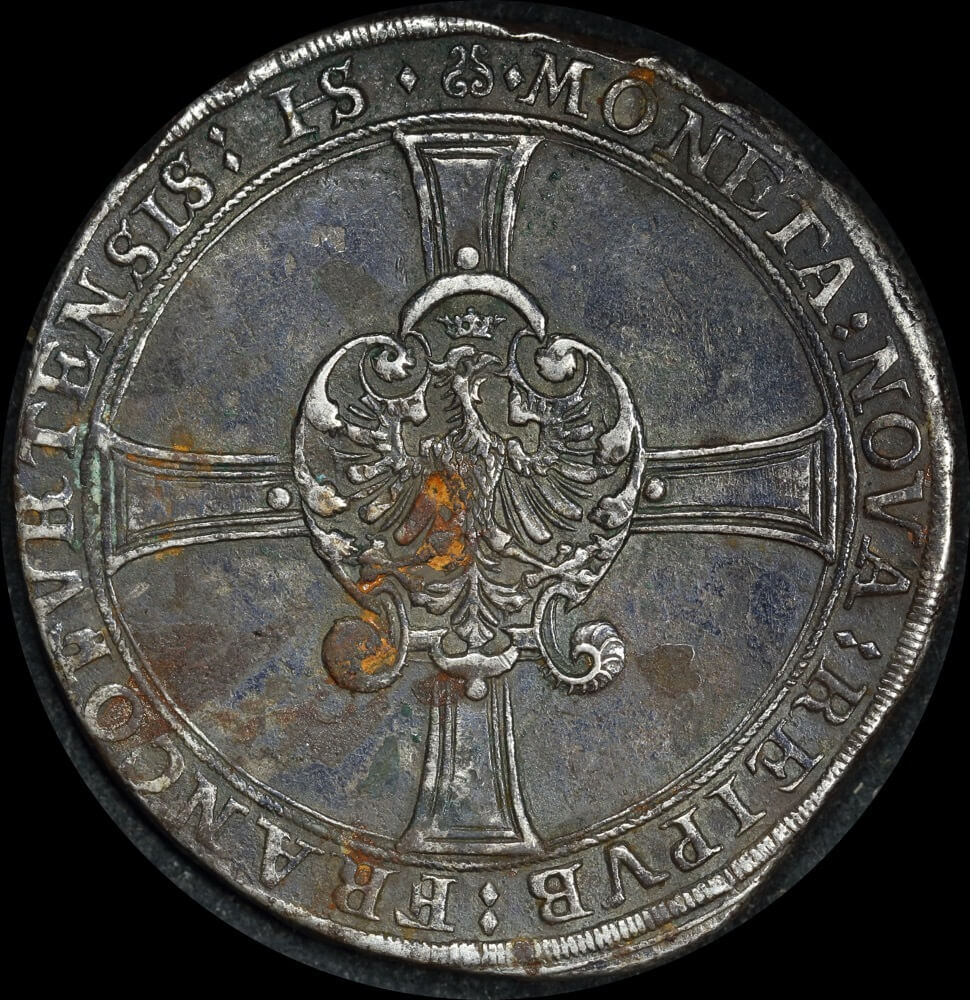 Germany (Frankfurt) 1626 Silver Thaler Dav# 5293 ex Batavia shipwreck good VF